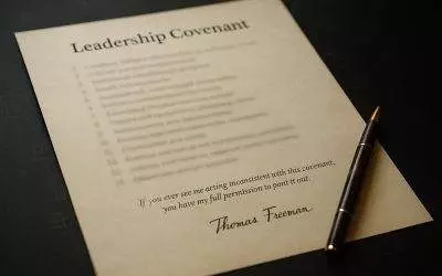 The Leadership Covenant That Changed Everything for Me – Authentic Leadership